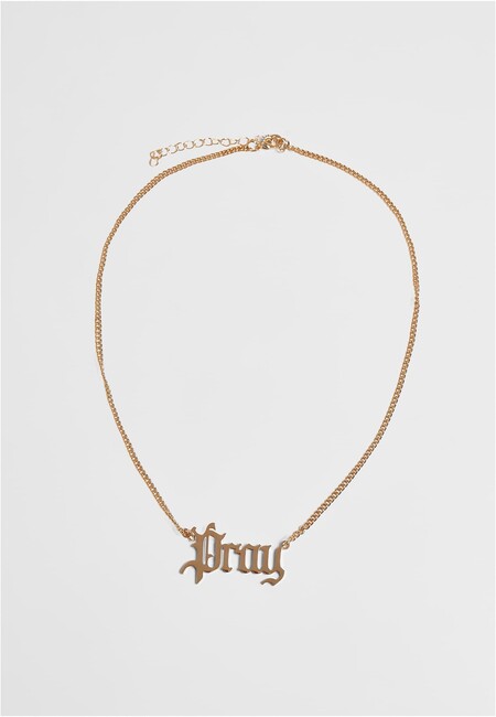 E-shop Mr. Tee Pray Chunky Necklace gold - UNI