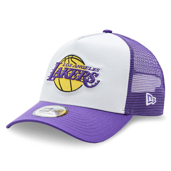 E-shop šiltovka New Era 940 Af Trucker NBA Team Clear Lakers Purple - UNI
