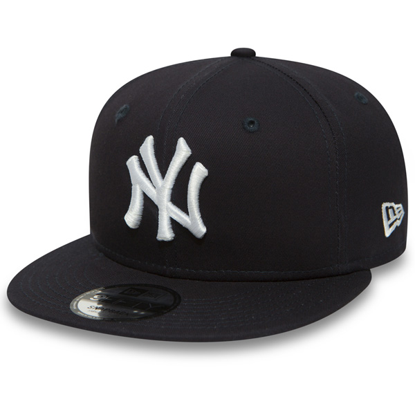 New Era 9Fifty MLB Basic NY Yankees Snapback Navy White - M/L