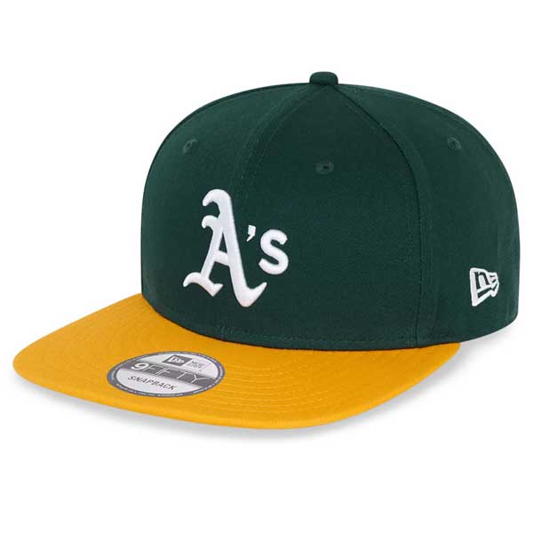E-shop šiltovka New Era 9Fifty MLB Essential Oakland Athletics Dark Green Snapback Cap - M/L