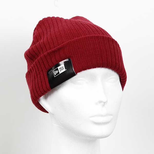 E-shop Zimná čapica New Era Fishrmn Cuff knit New Era Cardinal Red - UNI