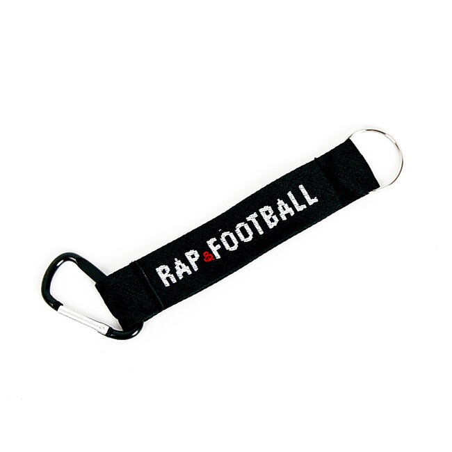 E-shop Prívesok na kľúče Rap Football Basic Logo Keychain Black - UNI