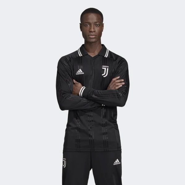 Tričko s dlhým rukávom Adidas Juventus Icons Tee Black