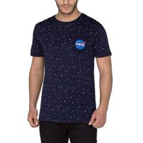 Pánske tričko Alpha Industries Starry T-Shirt Rep. Blue
