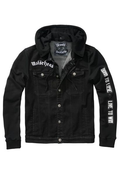 Brandit Motörhead Cradock Denimjacket black/black