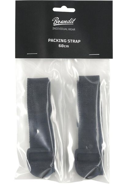 Brandit Packing Straps 60  2 Pack black