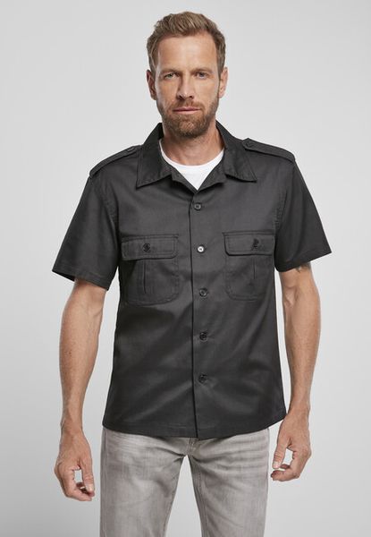 Brandit Short Sleeves US Shirt black