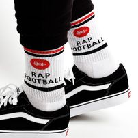 Ponožky Rap & Football Socks White