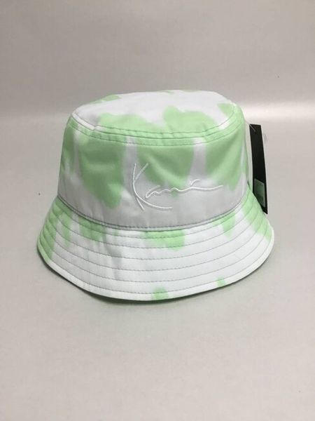 Karl Kani Signature Stripe Tie Dye Bucket Hat mint