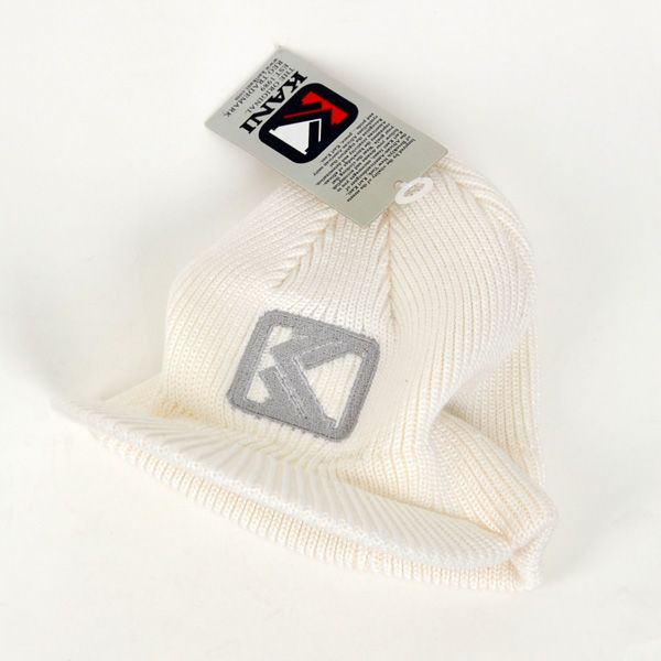 Zimná čapica Karl Kani K-Logo Beanie White