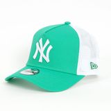 Detská Šiltovka Kids NEW ERA 940 A-Frame Trucker Cap NY Yankees League Essential Adolescent Green