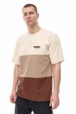Mass Denim Zone T-shirt off white/beige/brown
