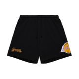 Mitchell & Ness shorts Los Angeles Lakers Postgame Fleece Shorts Vintage Logo black