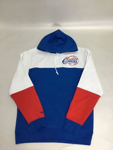 Mitchell & Ness sweatshirt Los Angeles Clippers Fusion Fleece 2.0 royal