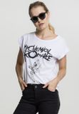 Mr. Tee Ladies My Chemical Romace Black Parade Cover Tee white