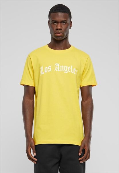 Mr. Tee Los Angeles Wording Tee taxi yellow
