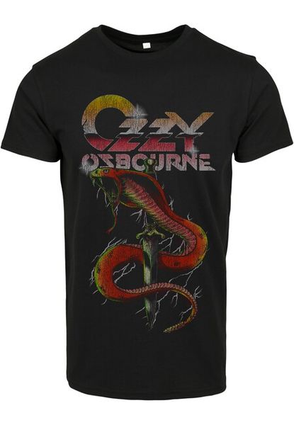 Mr. Tee Ozzy Osbourne Vintage Snake Tee black