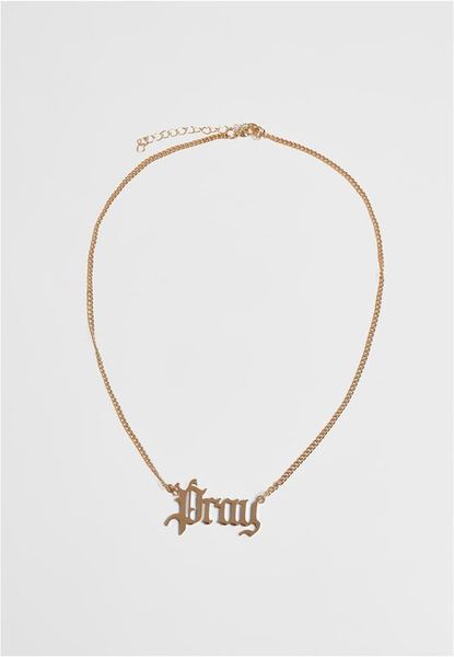 Mr. Tee Pray Chunky Necklace gold