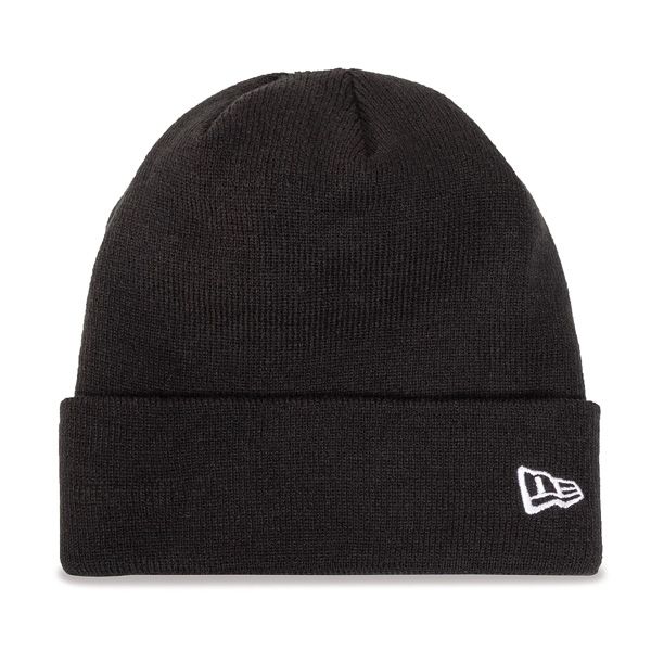 Zimná čapica New Era Essential Knit Cuff Beanie Black