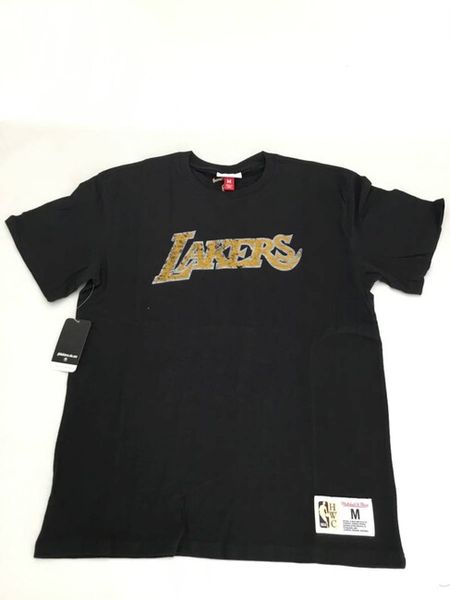 T-shirt Mitchell & Ness Los Angeles Lakers Legendary Slub SS Tee black