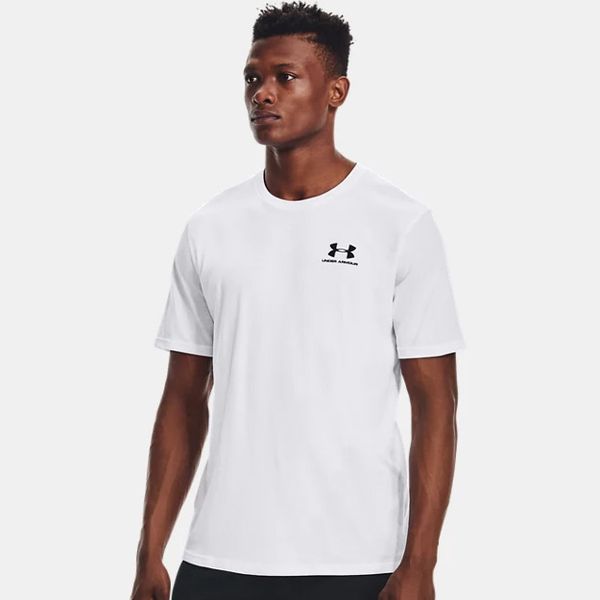 Under Armour SPORTSTYLE LEFT CHEST SS-WHT