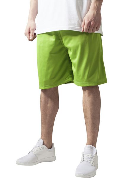 Urban Classics Bball Mesh Shorts limegreen