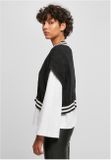Urban Classics Ladies Cropped Knit College Slipover black