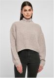 Urban Classics Ladies Wide Oversize Sweater warmgrey