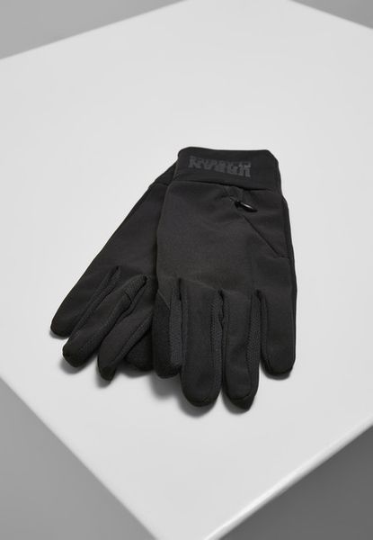 Urban Classics Logo Cuff Performance Gloves black