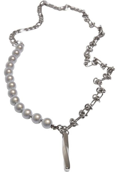 Urban Classics Mars Various Chain Necklace silver