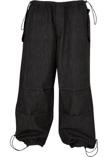 Urban Classics Parachute Jeans Pants realblack washed