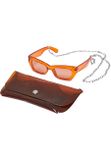 Urban Classics Sunglasses Bag With Strap & Venice brown/silver