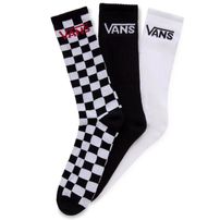 Pánské Ponožky VANS MN CLASSIC Crew Socks Black/White 6,5-9