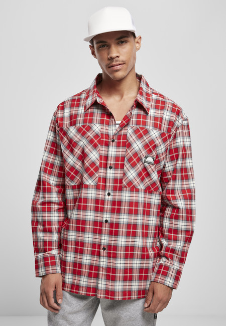 Southpole Spouthpole Checked Woven Shirt SP red - S