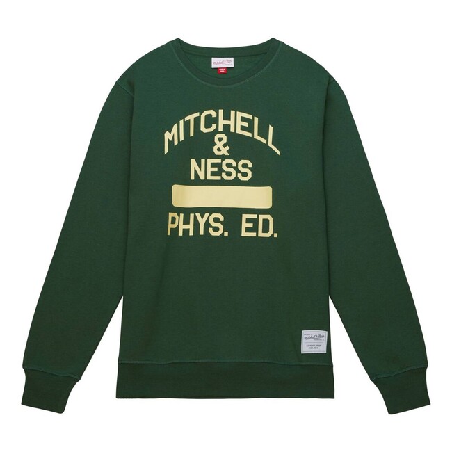 E-shop Sweatshirt Mitchell & Ness Branded M&N Fashion Graphic Crew dark green - 2XL