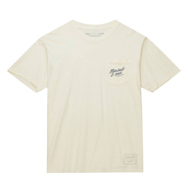 T-shirt Mitchell & Ness Branded M&N Graphic Pocket Tee cream - L