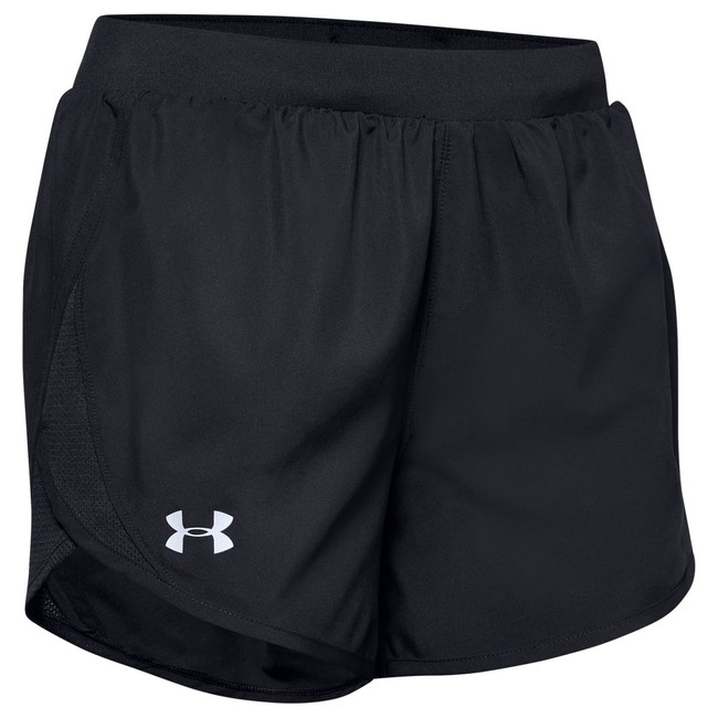 Under Armour W UA Fly By 2.0 Short-BLK - XL