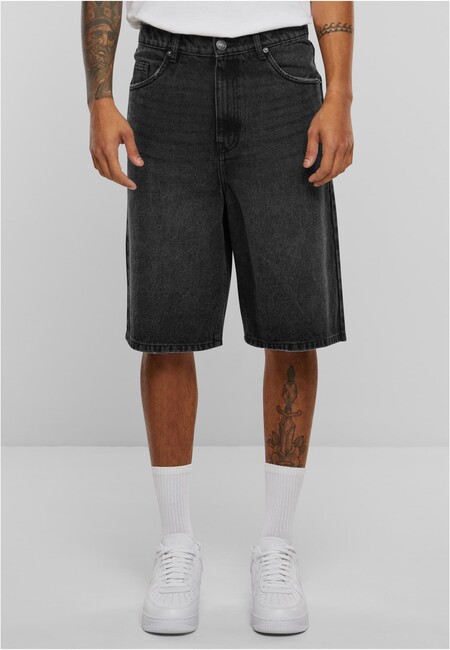 Urban Classics 90\'s Heavy Denim Shorts black washed - 36