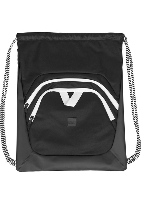 Urban Classics Ball Gym Bag black/black/white - UNI