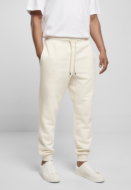 Urban Classics Basic Sweatpants whitesand - XS