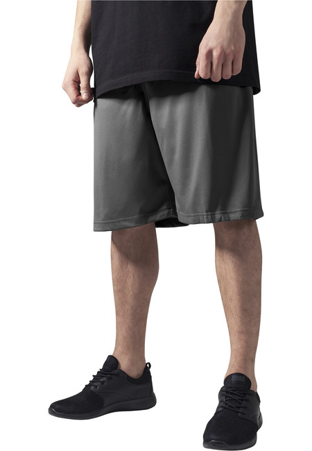 Urban Classics Bball Mesh Shorts grey - S