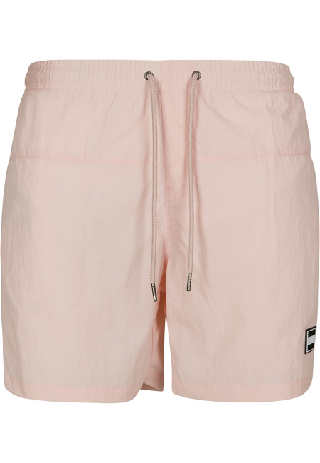 E-shop Urban Classics Block Swim Shorts pink - 3XL