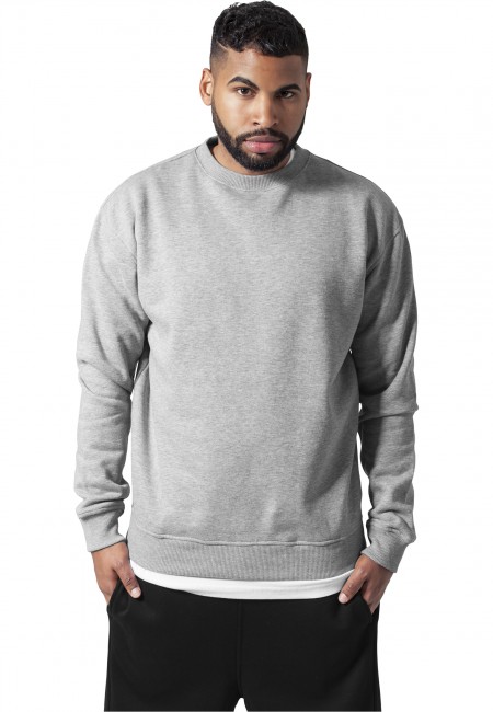Urban Classics Crewneck Sweatshirt grey - S