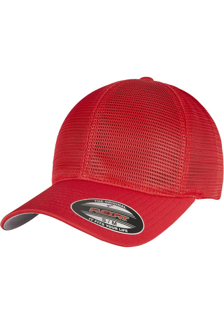 Urban Classics FLEXFIT 360 OMNIMESH CAP red - L/XL
