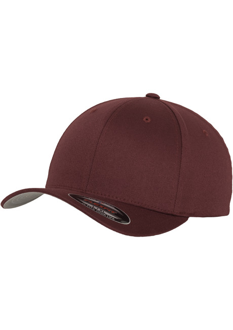 Urban Classics Flexfit Wooly Combed maroon - Youth
