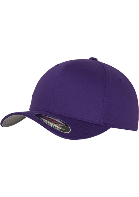 Urban Classics Flexfit Wooly Combed purple - Youth