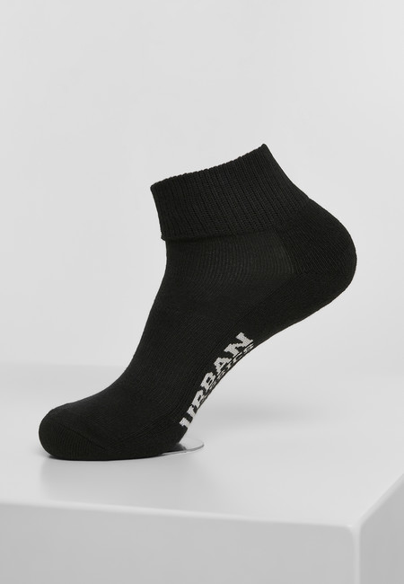 Urban Classics High Sneaker Socks 6-Pack black - 39–42