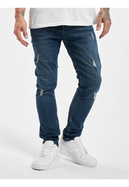Urban Classics Hoxla Slim Fit Jeans dark blue - 30/32