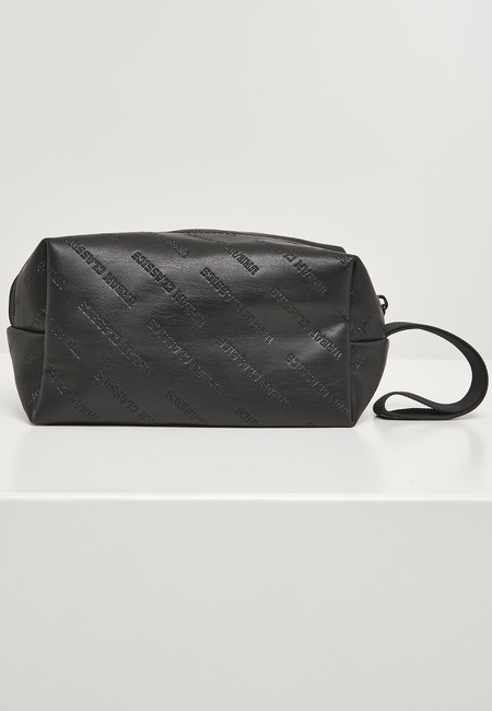 E-shop Urban Classics Imitation Leather Cosmetic Pouch black - UNI