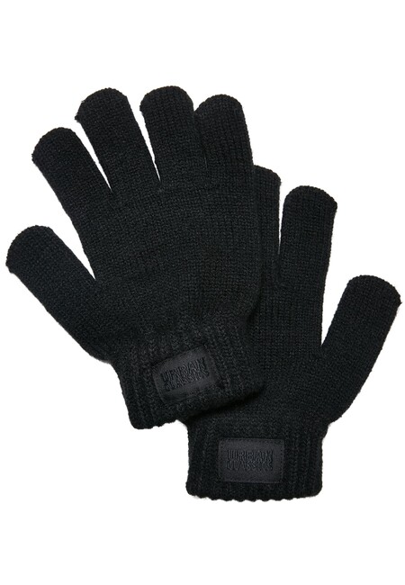Urban Classics Knit Gloves Kids black - L/XL